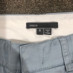 Beautiful light blue tapered dress pants